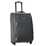 چمدان مسافرتی مدل پلورنگ طوسی سایزm