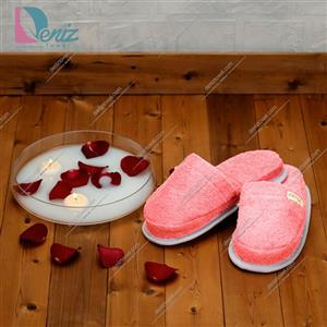 دمپایی حوله ای  زنانه مردانه طرح کرالیچ کد 544