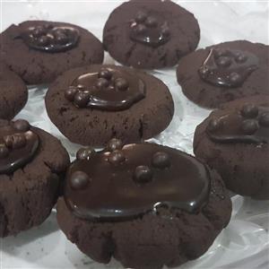 کوکی شکلاتی مدل سوم بارویه گاناش