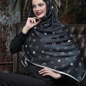 روسری سوپر نخ قواره 140 دور دوخت