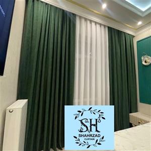 پرده حریر و مخمل برای خواب