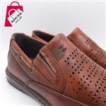 کفش مردانه تابستونی مدل بوگاتی عسلی سایز 40 تا ۴۴