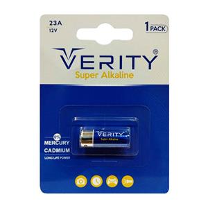 باتری 23A سوپرآلکالاین VERITY تک عددی