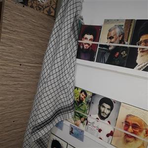 چفیه مشکی و سفید