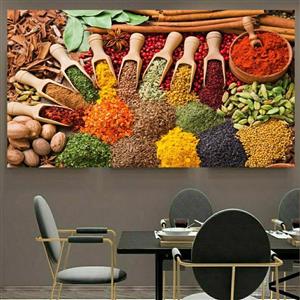 استیکر پوستر طرح ادویه مدل jg23