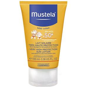 لوسیون ضد آفتاب +SPF 50 کودک 100 میل موستلا Mustela 