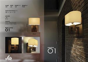 چراغ دیواری مسینا مدل O1 Messina O1 Wall Lamp