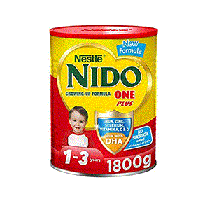 شیر خشک نیدو عسلی 1800 گرمی nido