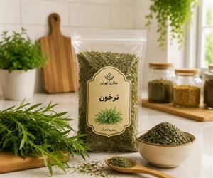 سبزی ترخون خشک و معطر اعلاخالص سنتی  (50گرمی )