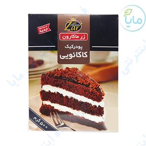 پودر کیک کاکائویی زر ماکارون مقدار 500 گرم Zar Macaron Cocoa Cake Powder 500g