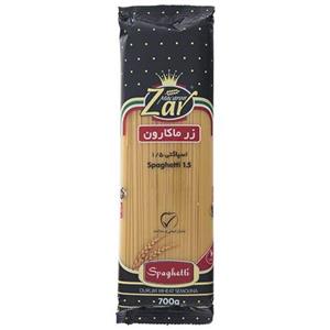 اسپاگتی قطر 1.5 زرماکارون مقدار 700 گرم Zar Macaron Diameter 1.5 Spaghetti 700g