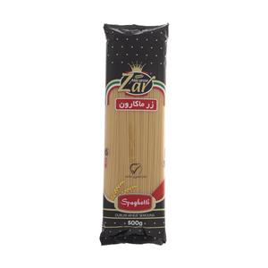 اسپاگتی قطر 1.7 زرماکارون مقدار 500 گرم Zar Macaron Diameter 1.7 Spaghetti 500g