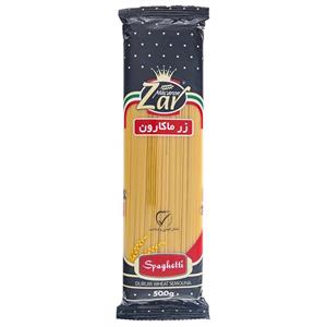 اسپاگتی قطر 1.7 زرماکارون مقدار 500 گرم Zar Macaron Diameter 1.7 Spaghetti 500g