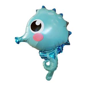 بادکنک فویلی اسب ابی