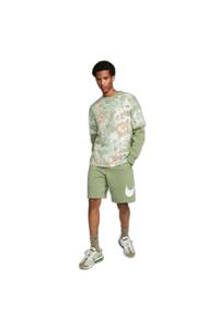 شلوارک ورزشی مردانه سبز نایک