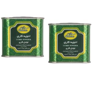 ادویه کاری سبزان 100 گرم بسته 2 عددی 