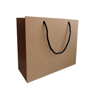 ساک هدیه مدل کرافت ساده بدون طرح بسته 100 عددی
