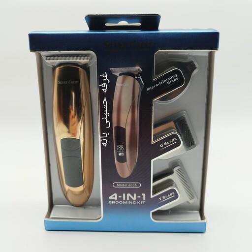 ماشین اصلاح چهار کاره سر و صورت و بدن سیلور کرست مدل 6005