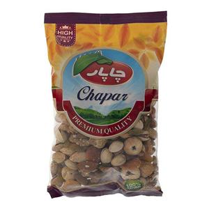 آجیل مخلوط شیرین چاپار مقدار 500 گرم Chapar Sweet Mix Nuts 500gr