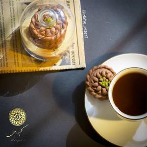 کلمپه گردویی با طعم کاکائو در بسته بندی یک کیلویی محصولی از بم