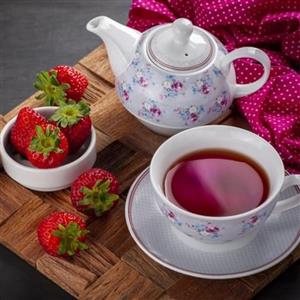 دمنوش توت فرنگی بسته 200 گرمی با خواص فراوان