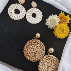 گوشواره های حصیری