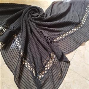 روسری وال راه راه