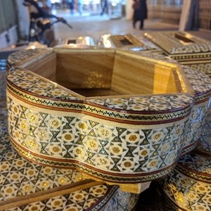 شکلات خوری خاتم سایز کوچک 
