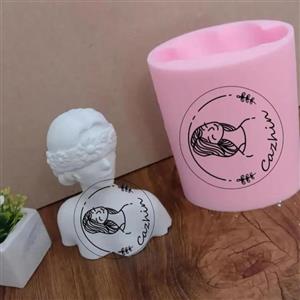 مولد و قالب سیلیکونی سردیس ناتالی با چشم بند مناسب ساخت شمع و پودر سنگ هنری