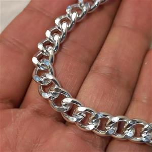 زنجیر گردنبند کارتیر نقره ای