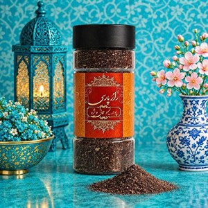پودر لیمو عمانی ممتاز ( بدون پوست و هسته ) عطاری ترنج در بسته بندی های 50 گرمی به بالا