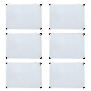 تخته وایت برد نیکان مدل معمولی سایز 20x40 سانتی متر بسته 6 عددی