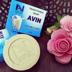 صابون شیر بز AVIN - روشن کننده و جوانسازی پوست