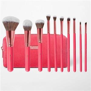 ست براش bhcosmetics تعداد ده تایی مدل BOMBSHELL BEAUTY