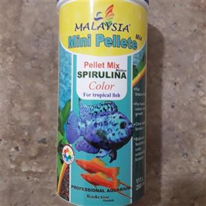 غذای ماهی مالزی پلیت اسپرولینا 