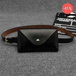 کیف کمری دست دوز چرم گاوی