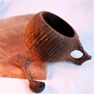 کوکسا دستساز طرح آفرودیت جنس چوب گردو کد.F-KU-010