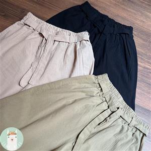 شلوار  لینن دامنی