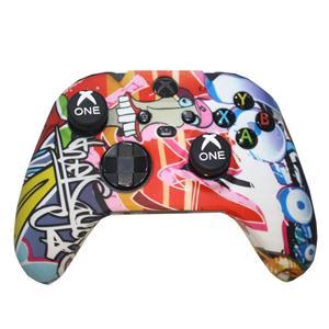 محافظ دسته ایکس باکس سری S/X مدل ONE rainbow 002 به همراه روکش آنالوگ