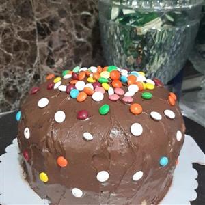 کیک گناش خامه ای
