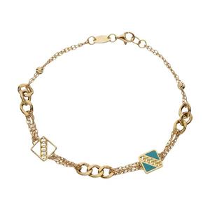 دستبند طلا 18 عیار زنانه مایا ماهک مدل MB1540 Maya Maahak Gold Bracelet For Women 