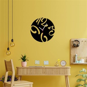 ساعت دیواری ماهوت طرح اعداد کد 054