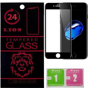 محافظ صفحه نمایش تمام چسب شیشه ای لاین مدل 5D مناسب برای گوشی اپل آیفون7 پلاس LION 5D Full Glue Glass Screen Protector For Apple iPhone 7 Plus