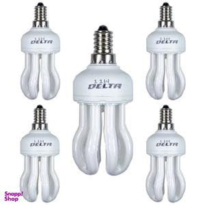 لامپ کم مصرف 11 وات دلتا مدل اتحاد پایه E14 بسته 5 عددی