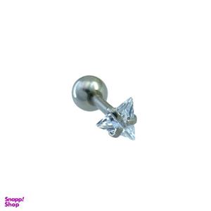 پیرسینگ گوش زنانه ژوپینگ مدل تک نگین مثلث کد P4038