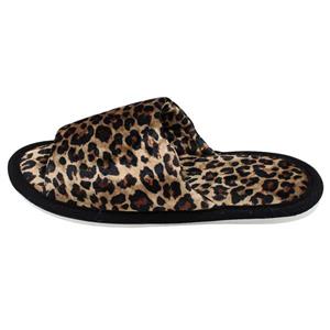 دمپایی حوله ای نیکتا مدل پلنگی کد 1339