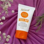 ضدآفتاب بی‌رنگ رینوزیت  spf50