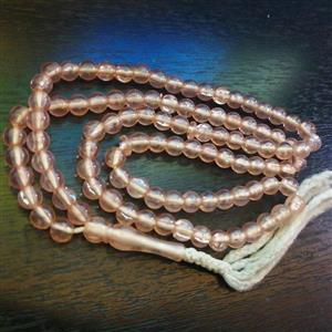 تسبیح صورتی رنگ