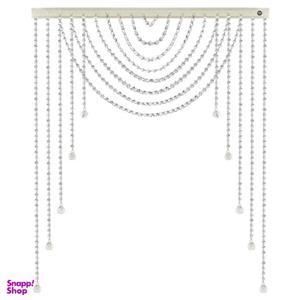 پرده ریشه ای آریا کریستال مدل آریانا سایز 100x100 سانتی متر
