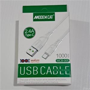 کابل فست شارژ اندروید مودم کت تایپ C